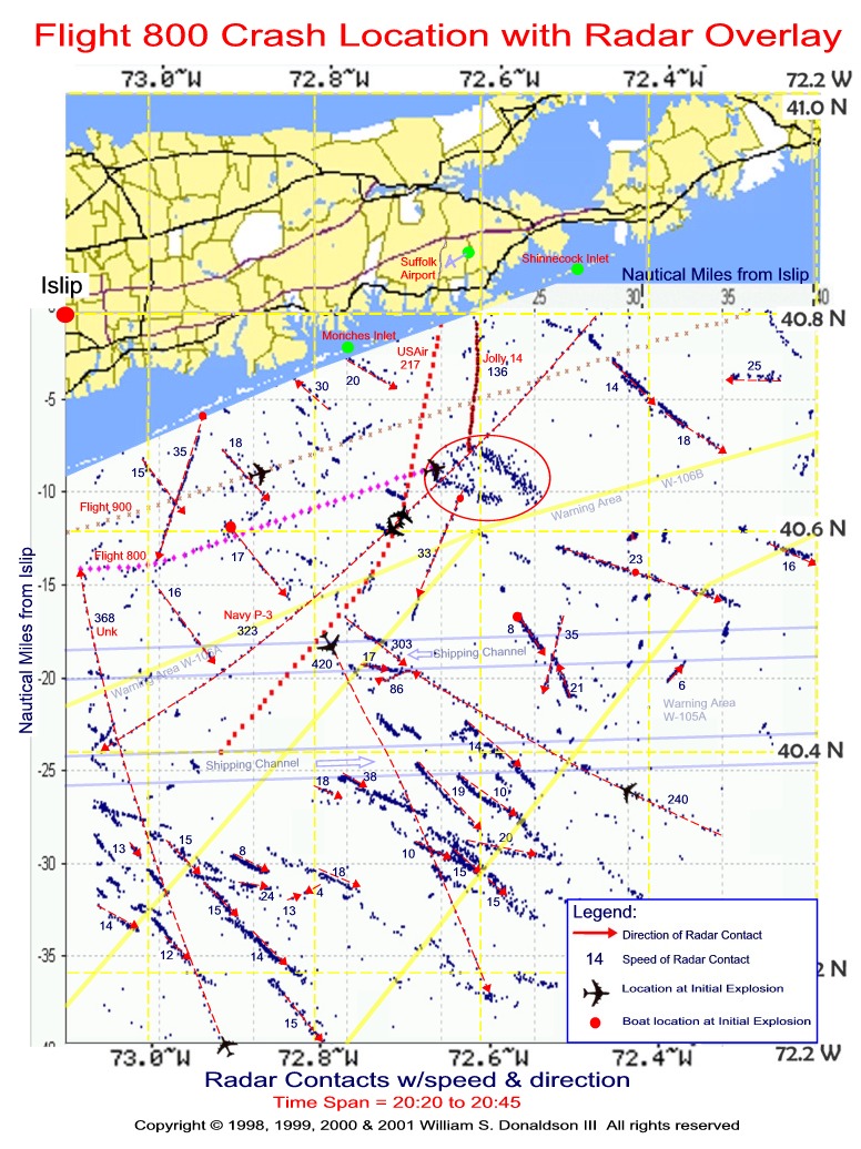 TWA Flight #800 Archives - Office of Coast Survey